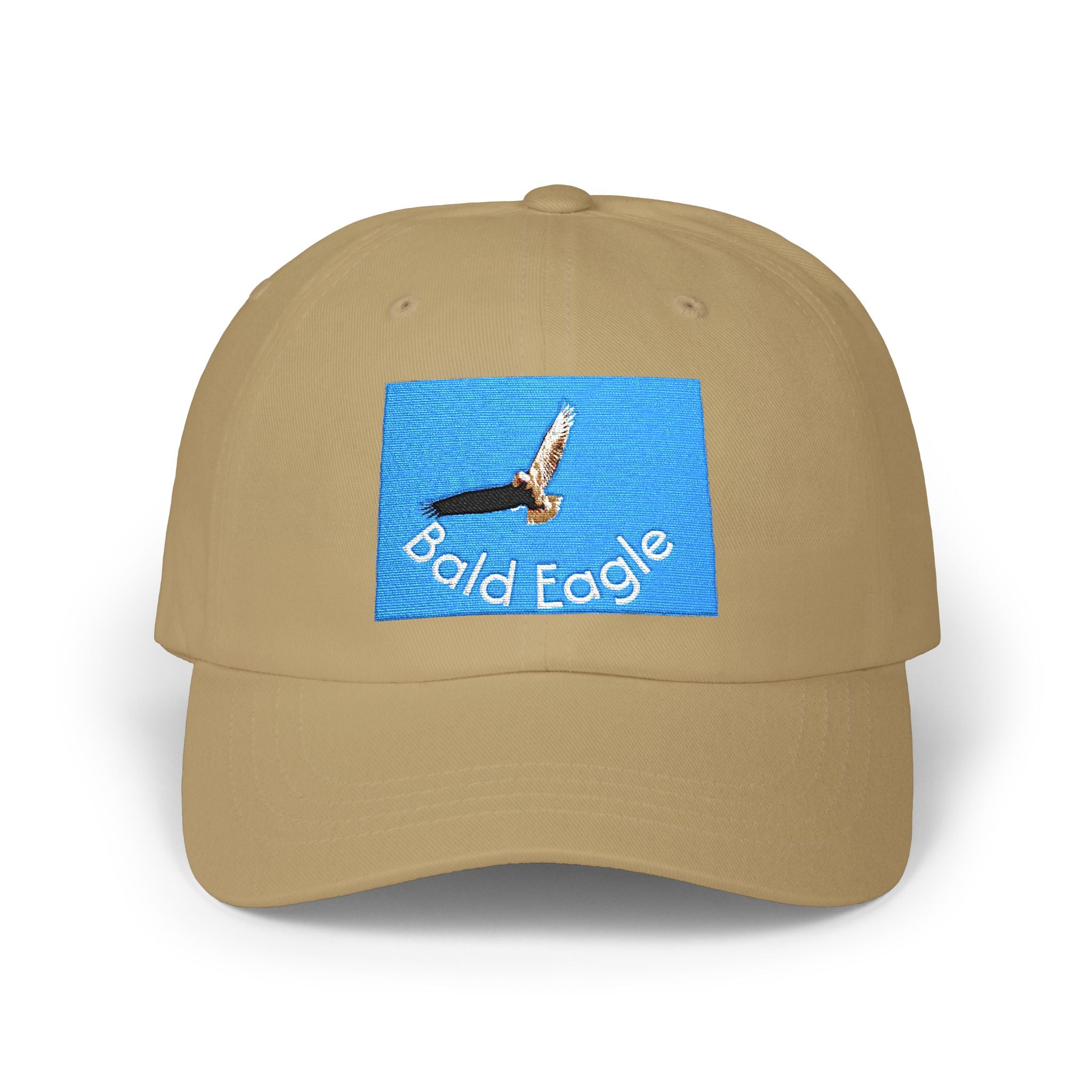Bald Eagle Embroidered Dad Cap — Patriotic Bird Baseball Hat